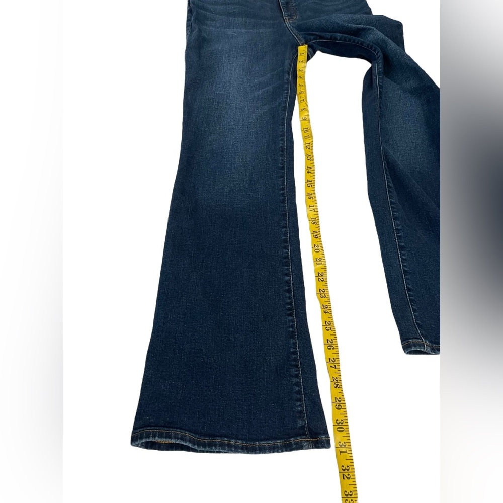 Madewell Skinny Flare Dark Washed Blue Jeans Women’s Size 30 - Picture 9 of 13